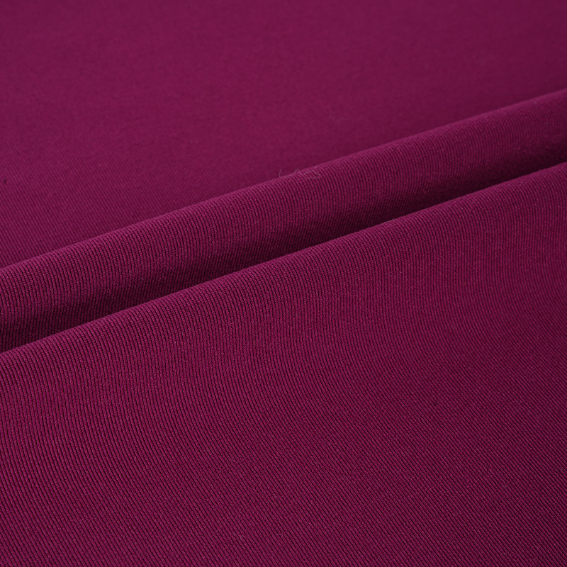W109-1-1-1 81,5% Polyester 18,5% Kain kelembaban satu sisi kelas berat spandex