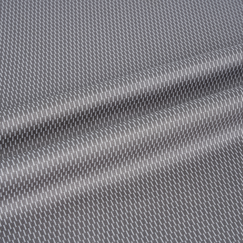 26p104 100%Polyester Dua Nada Warna Hidrofilik Penyerapan Birdseye Mesh kain